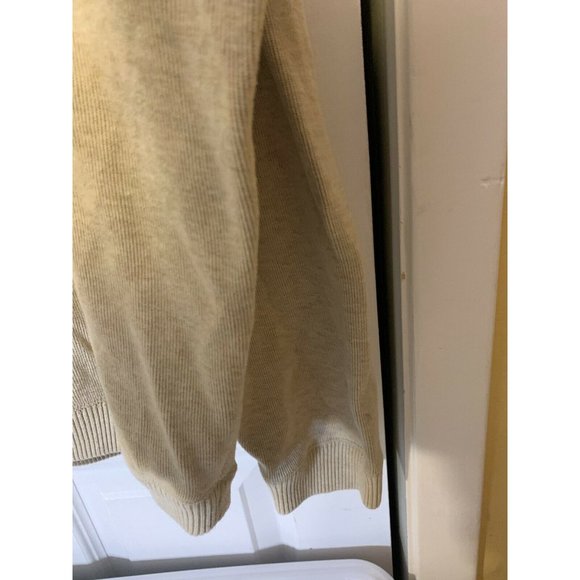 Daniel Cremieux Sweater Tan Men’s Sz XL 1/4 ZIP Soft - Picture 6 of 8
